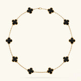 Clover 10 Motive Necklace